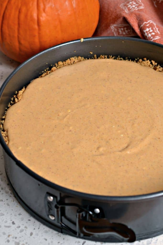 Pumpkin Pie Cheesecake