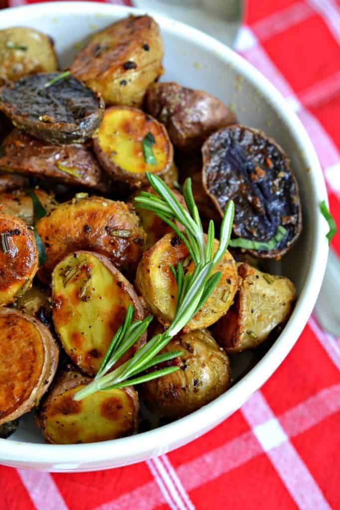 Roasted Rosemary Potatoes Small Town Woman