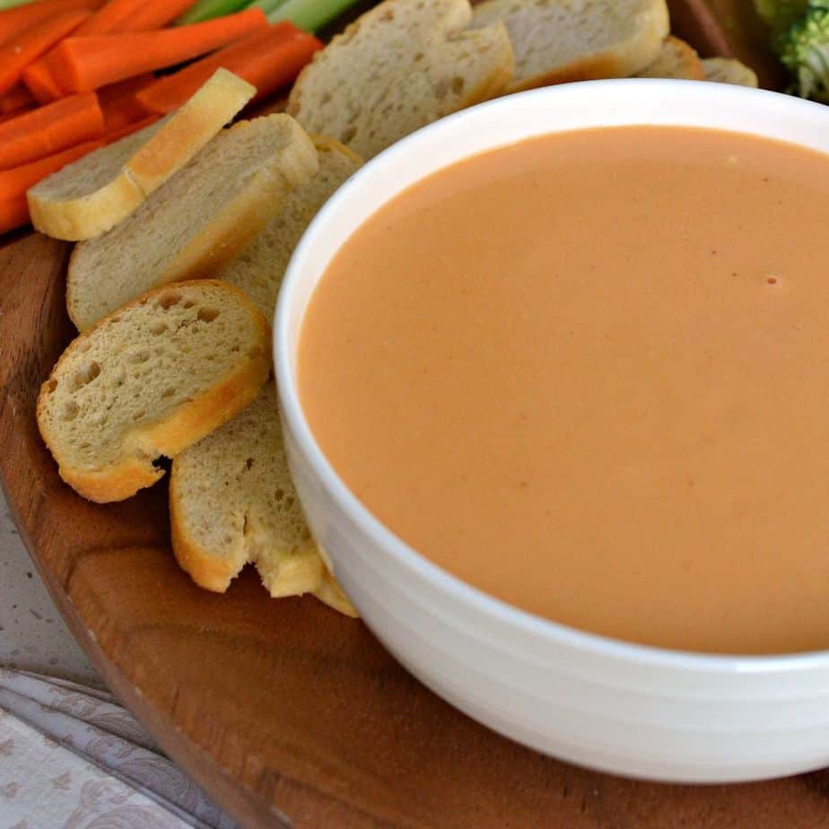 This easy Beer Cheese Dip is a tasty, quick snack made with eight ingredients on the stovetop.