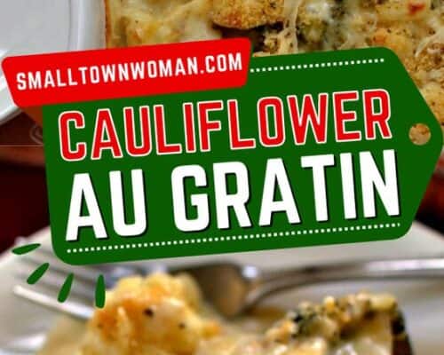 Broccoli and Cauiflower Au Gratin