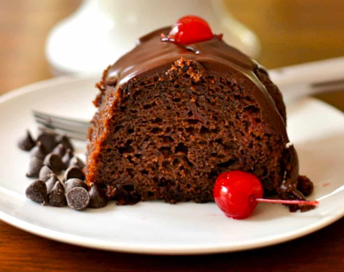 Chocolate cherry cake discount