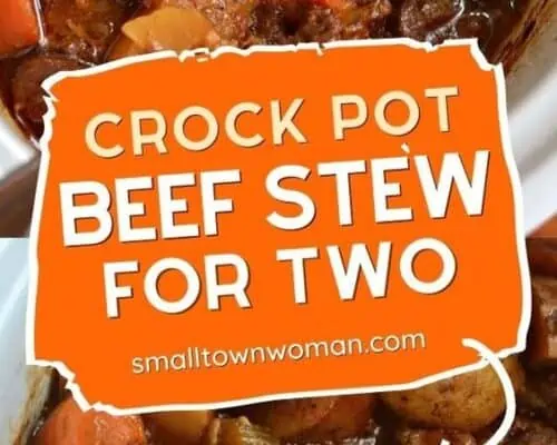 Crock Pot Stew for Two