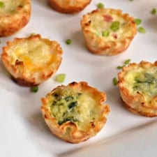 How to Make Homemade Mini Quiche | Small Town Woman