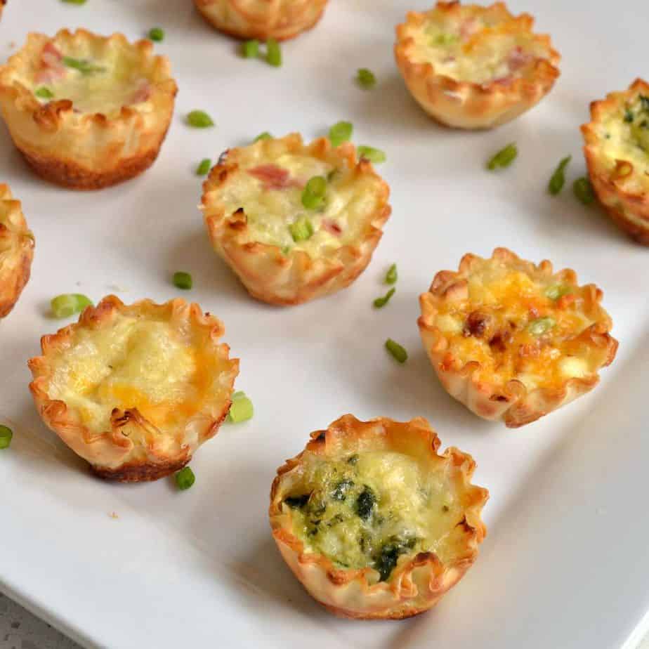 Make these poppable mini quiche appetizers for your next party