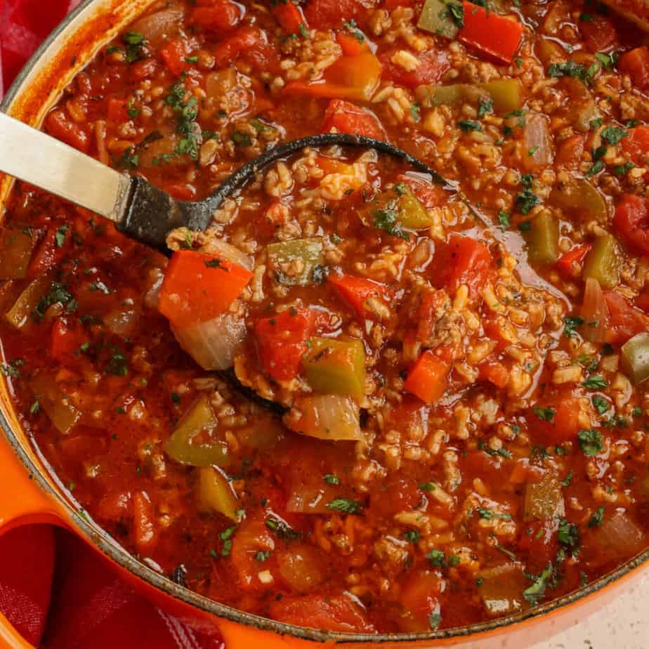 Stuffed Pepper Soup
