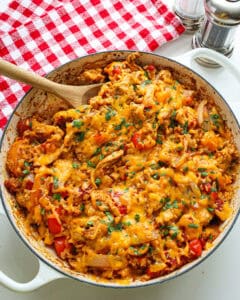 Chicken Fajita Casserole