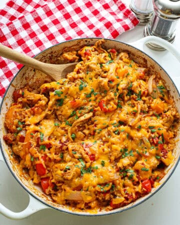Chicken Fajita Casserole