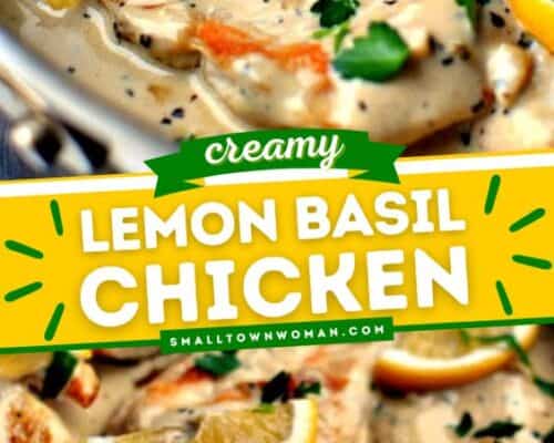 Creamy Lemon Basil Chicken