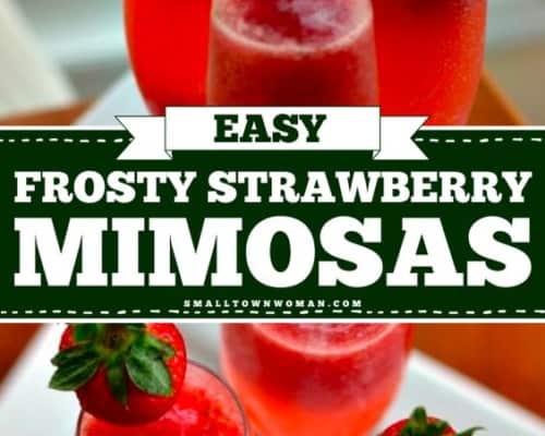 trawberry Mimosas
