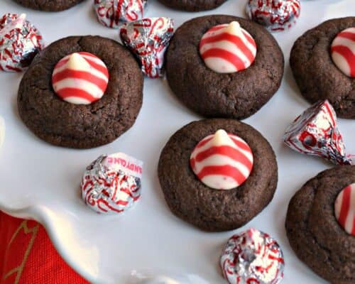 Peppermint Chocolate Thumbprint Cookies Small Town Woman Peppermint Chocolate Thumbprint Cookies Small Town Woman