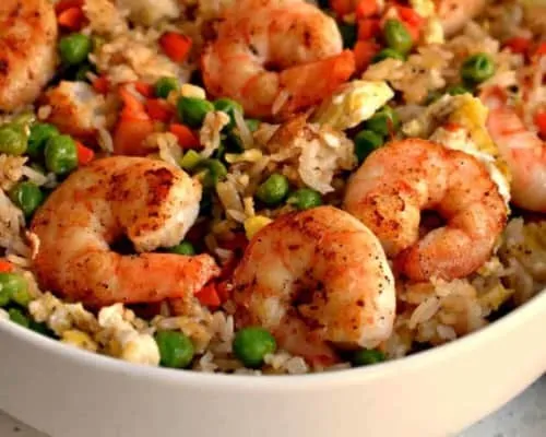 Homemade Shrimp Fried Rice