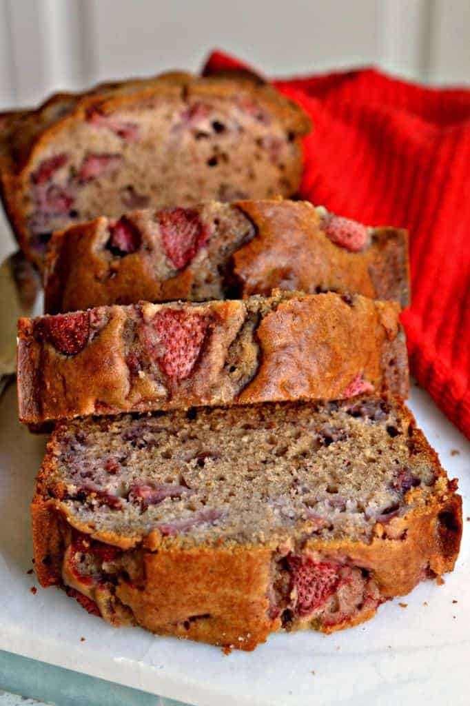 Strawberry Bread with Whipped Strawberry Butter Small Town Woman