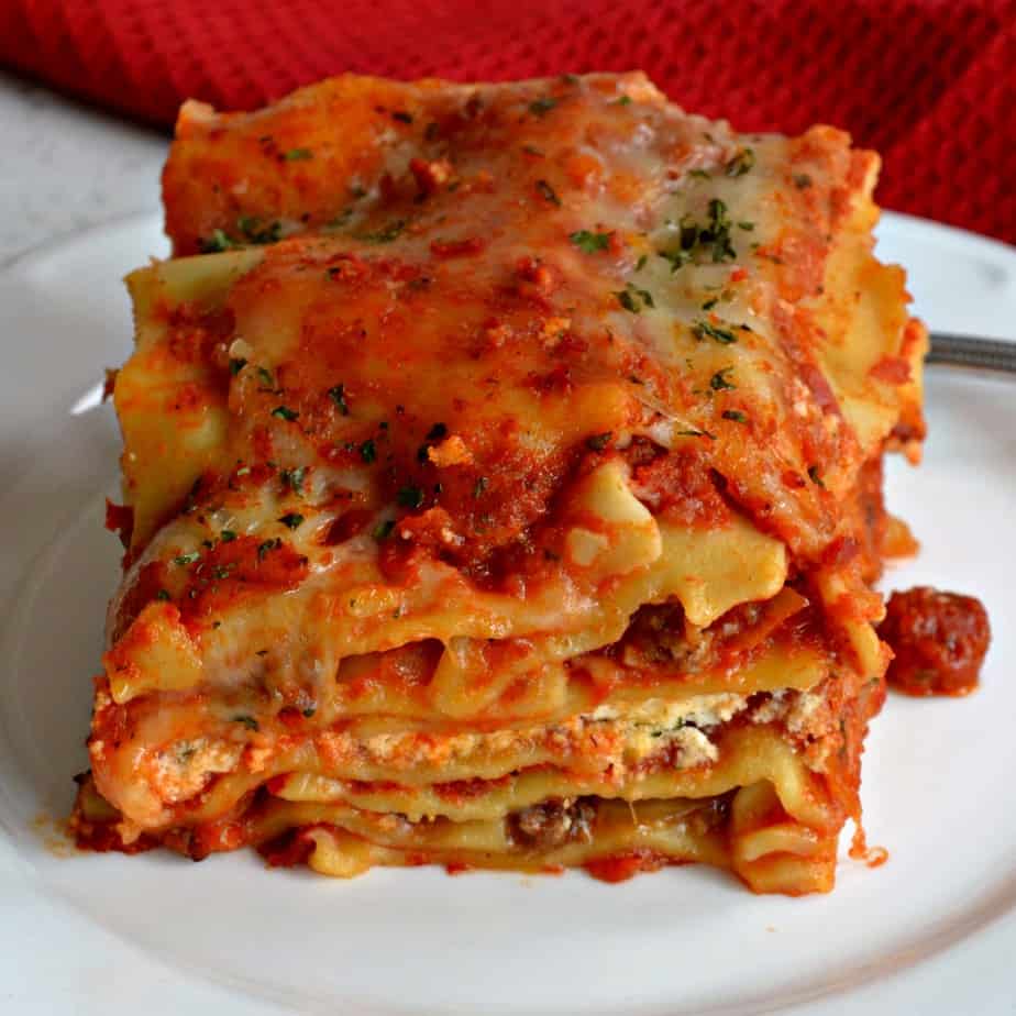 Easy Prep Crock Pot Lasagna Recipe Small Town Woman