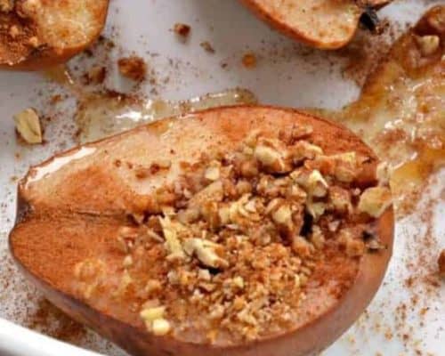 Easy Baked Pears