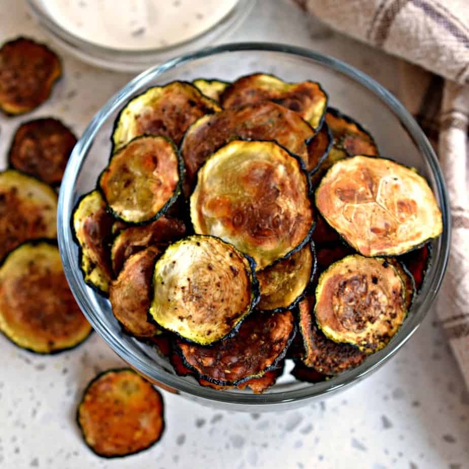 Keto Zucchini Chips