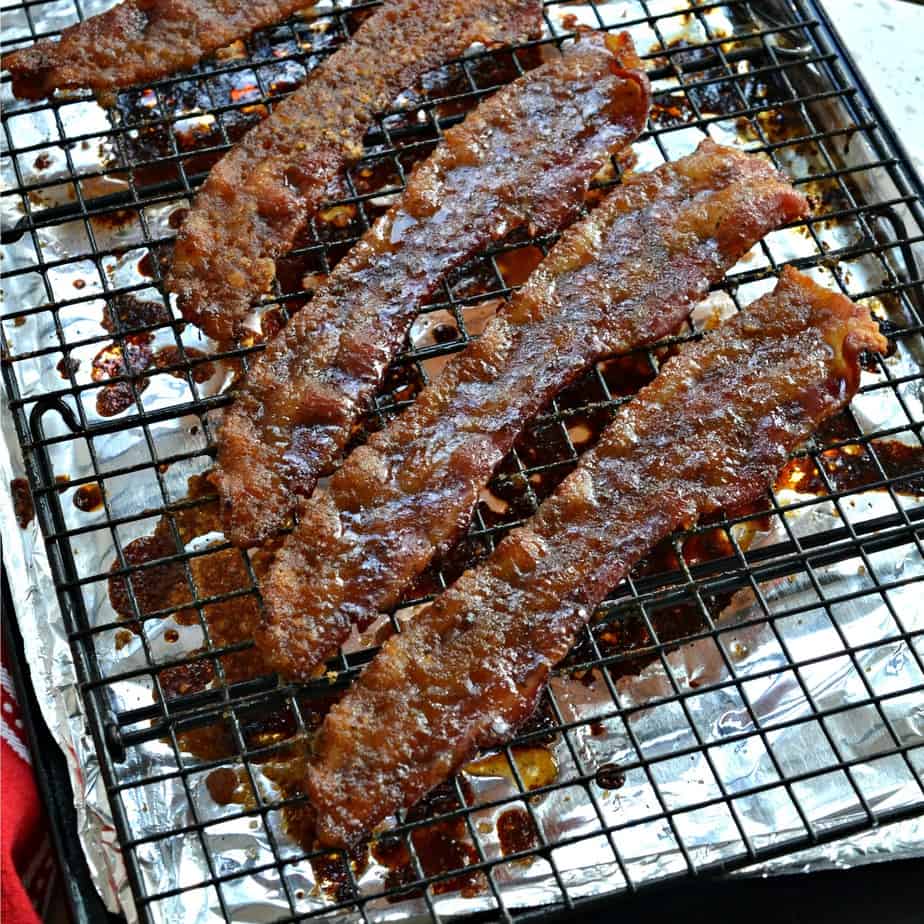 How to Make Candied Bacon with just three ingredients! A delicious addition to many recipes