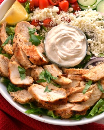 Chicken Shawarma Plate