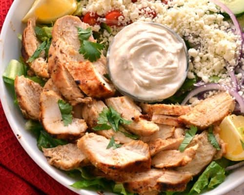 Chicken Shawarma Plate