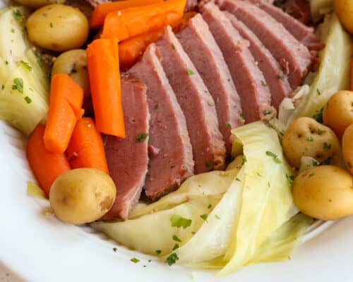 Traditional Corned Beef and Cabbage