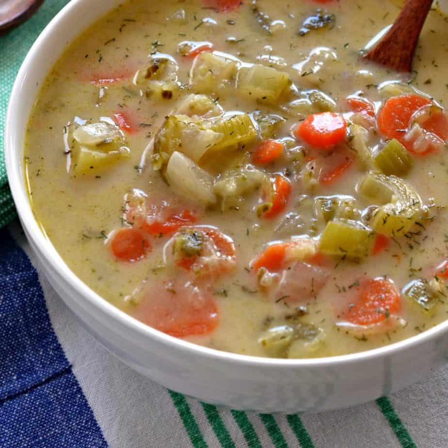 Dill Pickle Soup