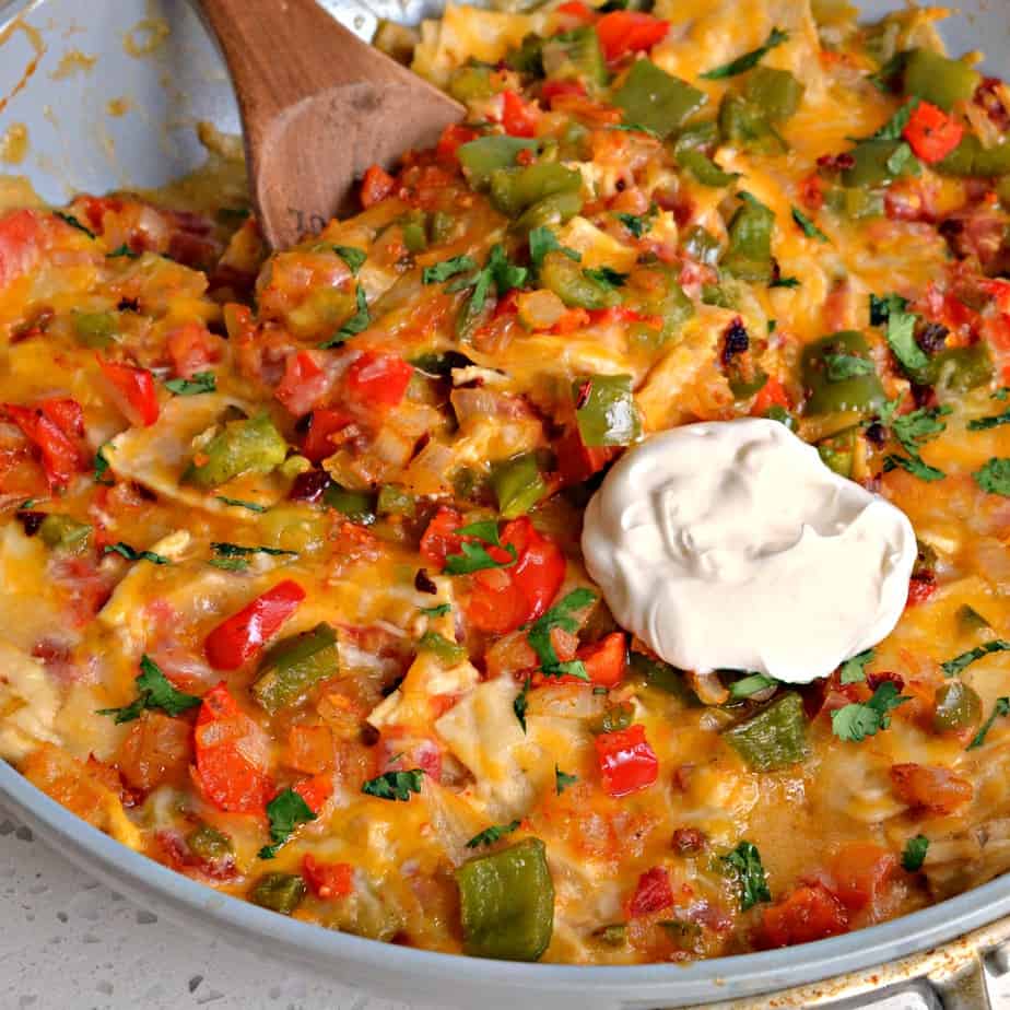 King Ranch Chicken Casserole can be made with poached, baked, or store-bought rotisserie chicken 