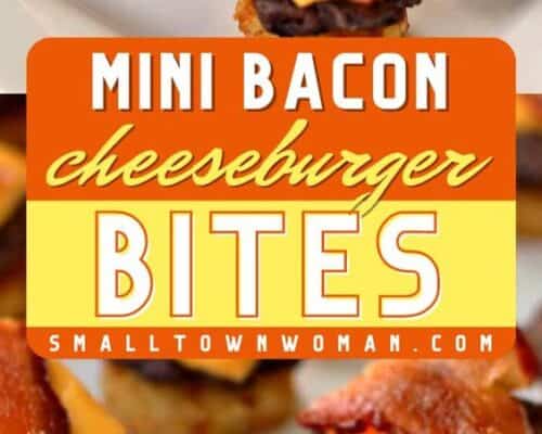 Mini Bacon Cheeseburger Bites