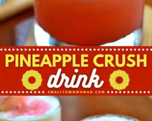 Pineapple Cherry Crush Cocktail