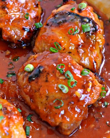 Sweet Apricot Chicken is a family favorite
