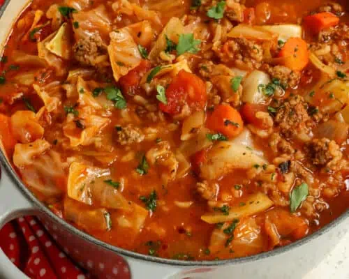 Cabbage Roll Soup