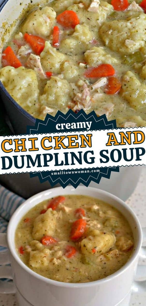 Chicken and Dumpling Soup Small Town Woman