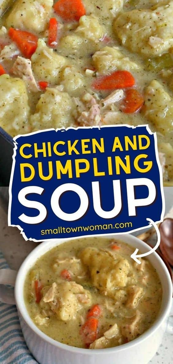 Chicken and Dumpling Soup Small Town Woman