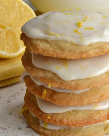 Iced Lemon Cookies