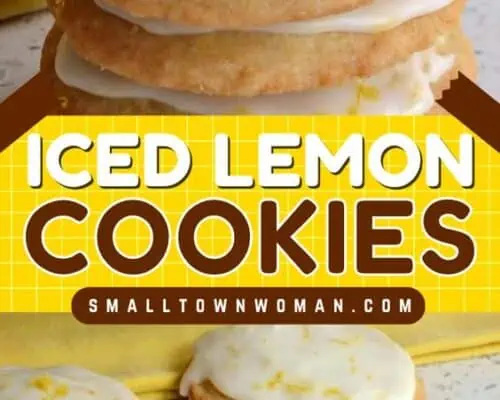 Iced Lemon Cookies