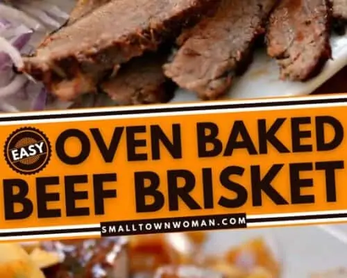 Oven Baked Barbecue Beef Brisket