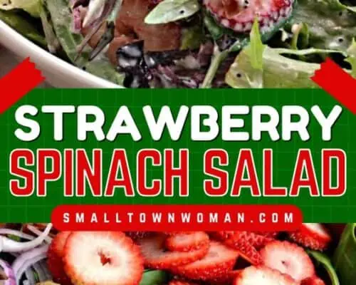 Strawberry Spinach Salad