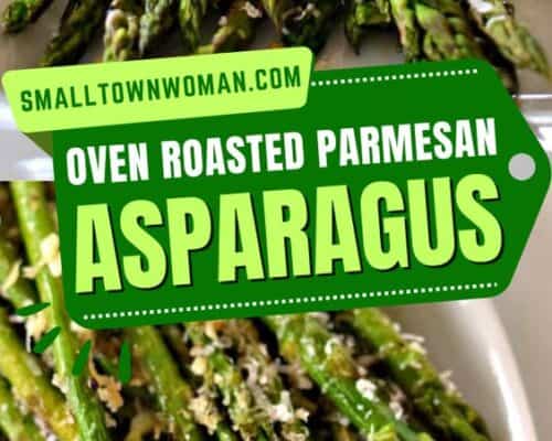 Oven Roasted Garlic and Parmesan Asparagus