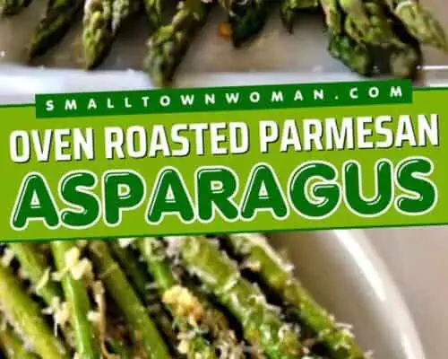 Oven Roasted Garlic and Parmesan Asparagus