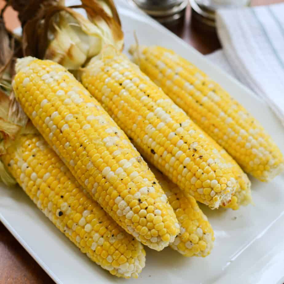 Oven Roasted Corn