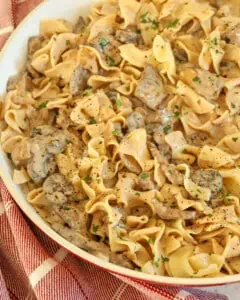 Beef Stroganoff