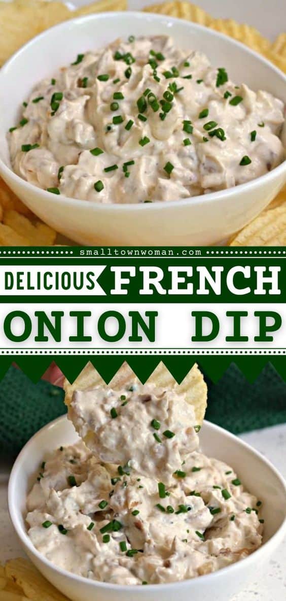 How to Make Homemade French Onion Dip Small Town Woman