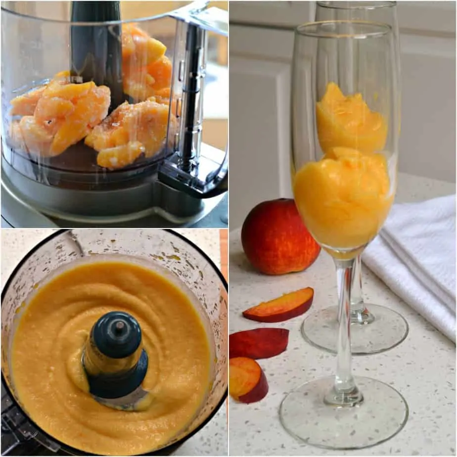 How to make a Peach Bellini