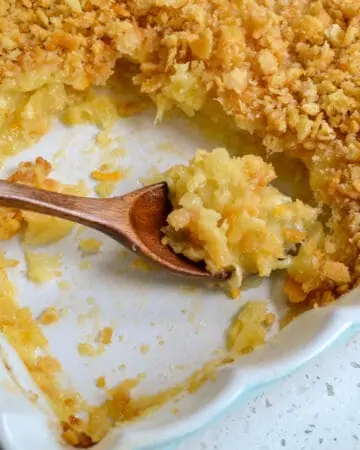 Cheesy Pineapple Casserole