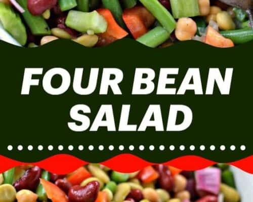 Zesty Sweet Four Bean Salad