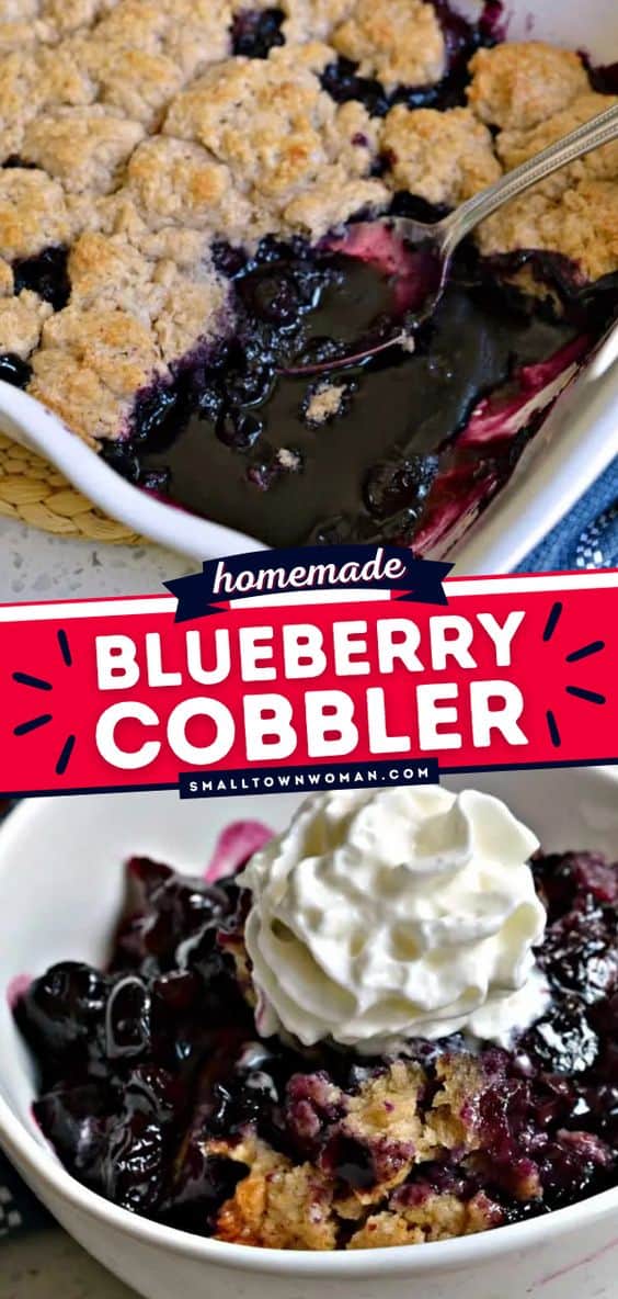 Blueberry Cobbler (A Scrumptious and Easy Southern Treat)