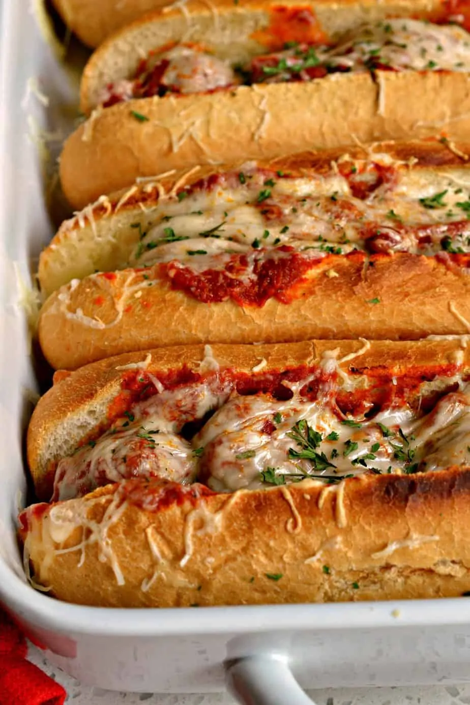 Meatball Subs are quick to come together making them perfect for busy weeknights with homework and after school activities. 
