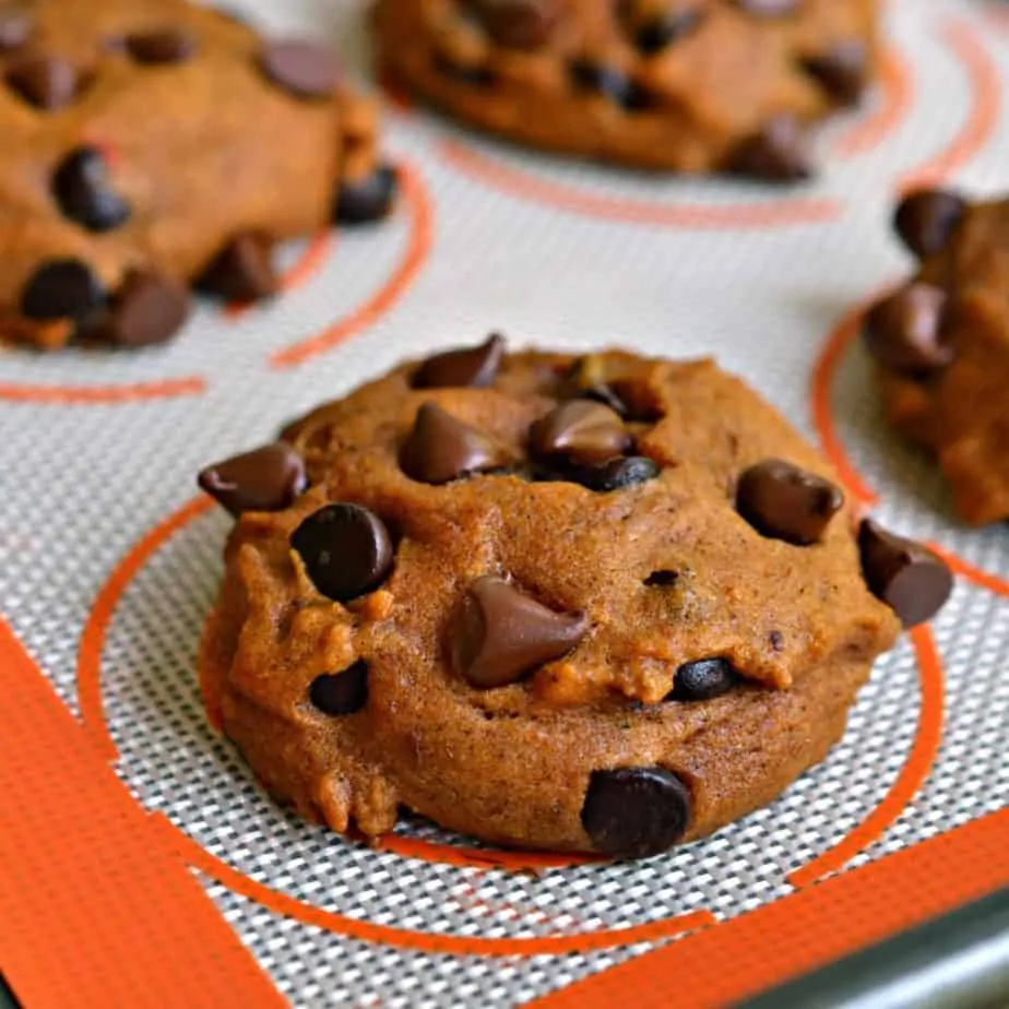 Pumpkin Chocolate Chip Cookies