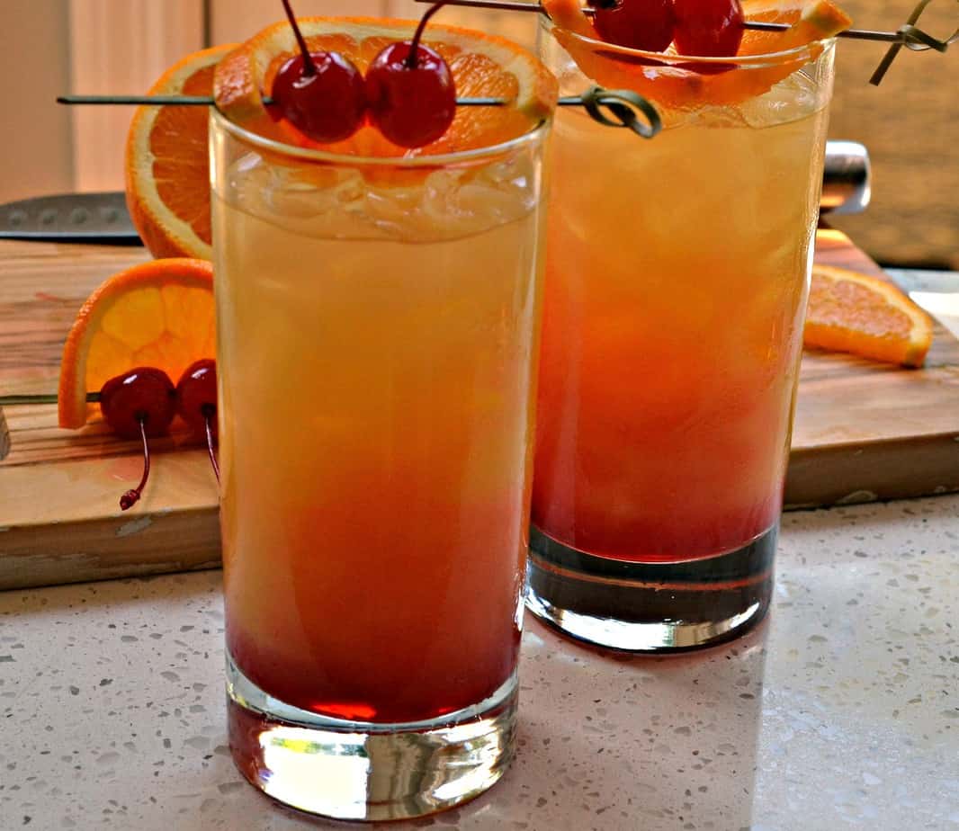 Easy Tequila Sunrise