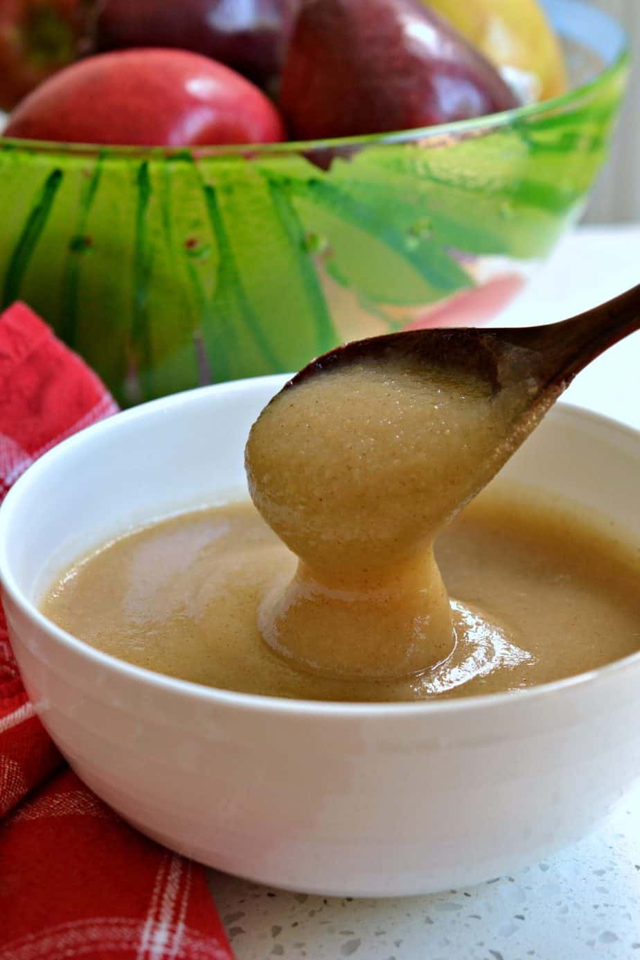This scrumptious Homemade Applesauce is made on the stove-top in one pot with four ingredients in less than forty minutes. 