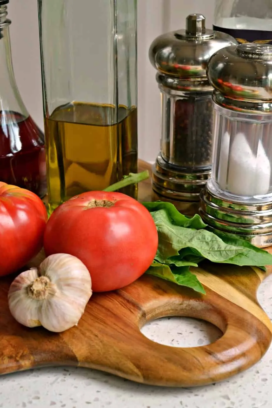 This easy Bruschetta appetizer brings out the best of the season in just a few simple steps. 
