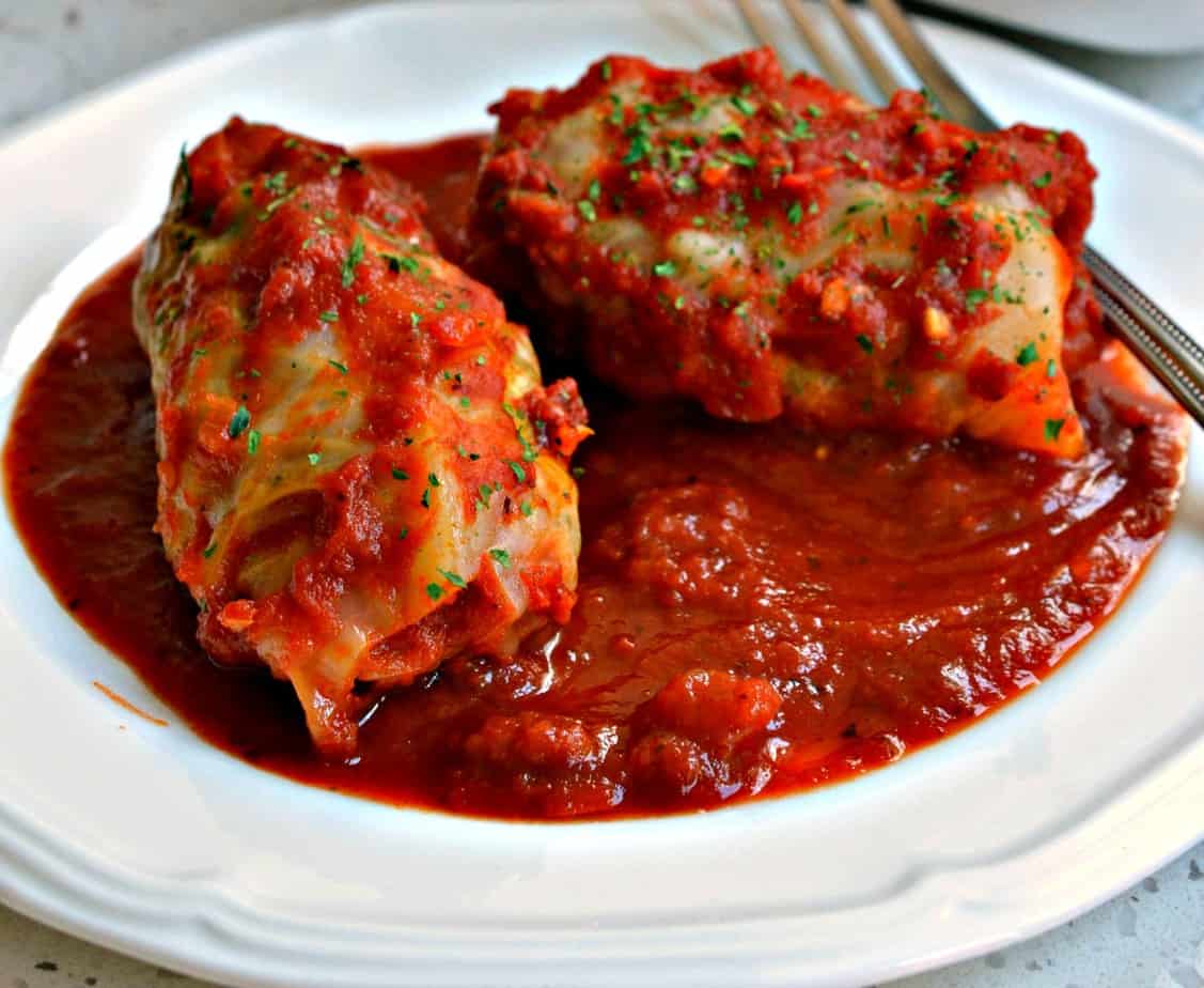 Classic Cabbage Rolls with Homemade Sauce | Small Town Woman